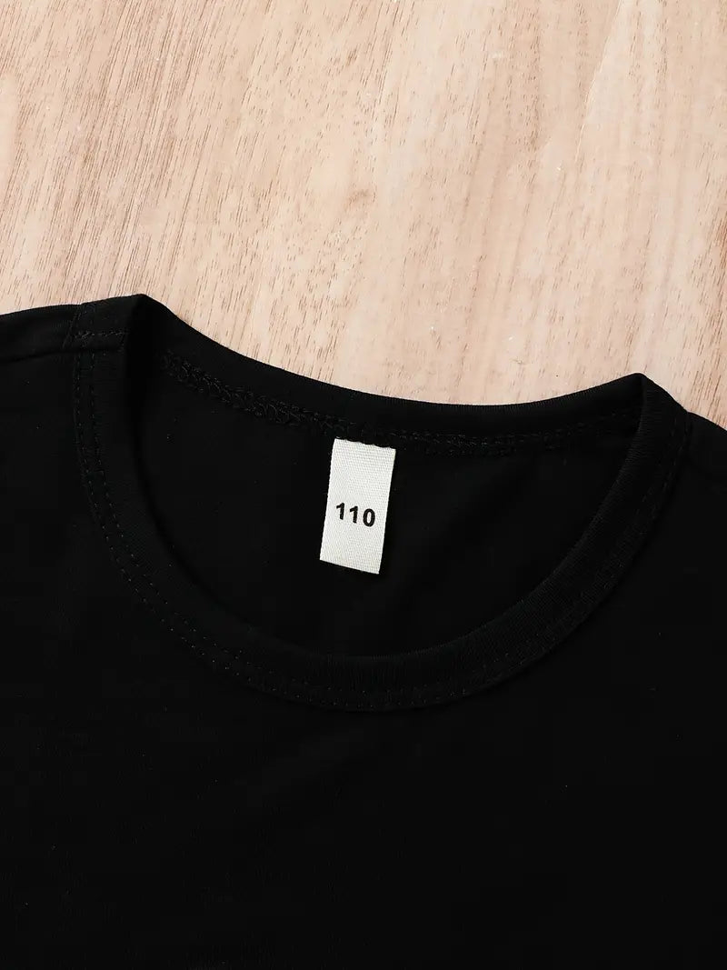 Bear Outfit Shorts & T-shirt Short Sleeves Crew Neck