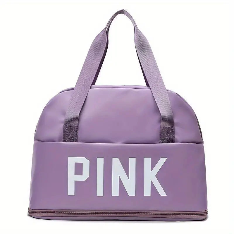 Letters Travel Handbag, Duffle Bag, Travel Luggage Bag, Large Capacity Multifunctional Bag (Expandable)