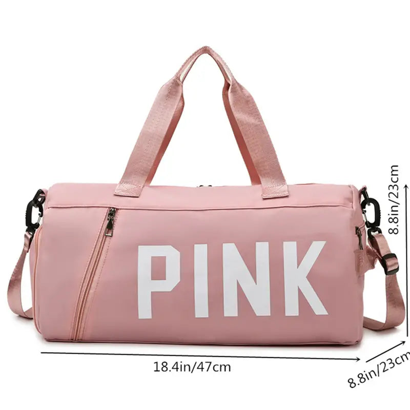 Large Capacity Travel Bag, Crossbody Luggage Duffel Bag, Sports Fitness Gym Bag For Yoga Swimming, Weekender Overnight Bag