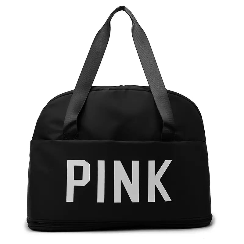 Letters Travel Handbag, Duffle Bag, Travel Luggage Bag, Large Capacity Multifunctional Bag (Expandable)