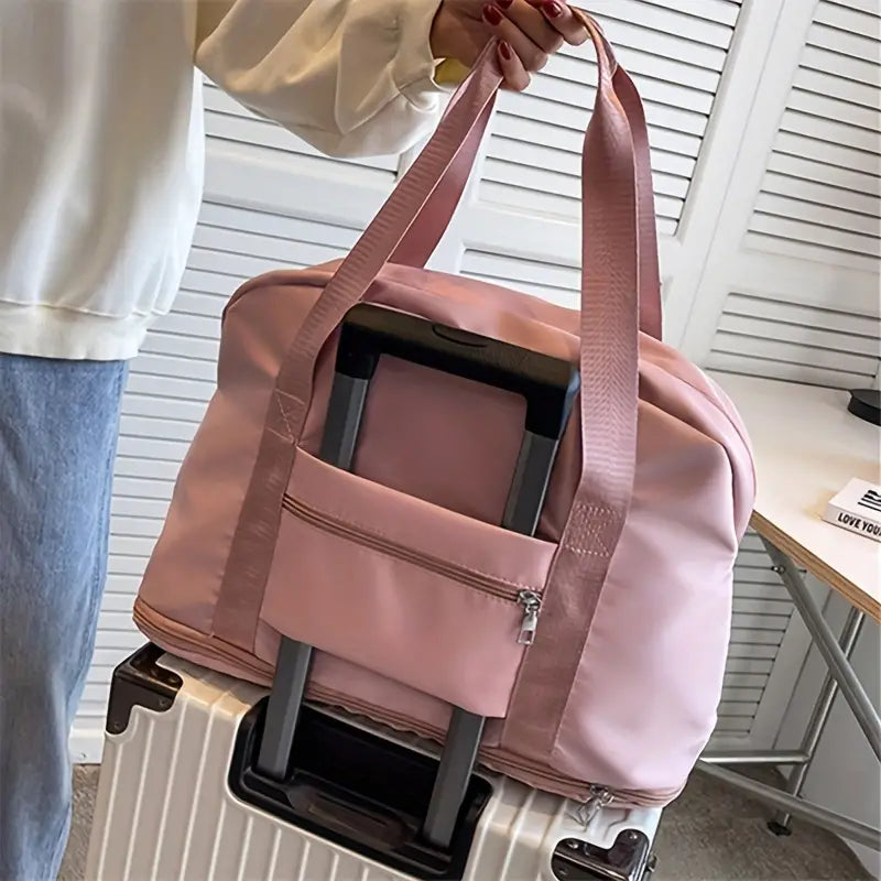 Letters Travel Handbag, Duffle Bag, Travel Luggage Bag, Large Capacity Multifunctional Bag (Expandable)
