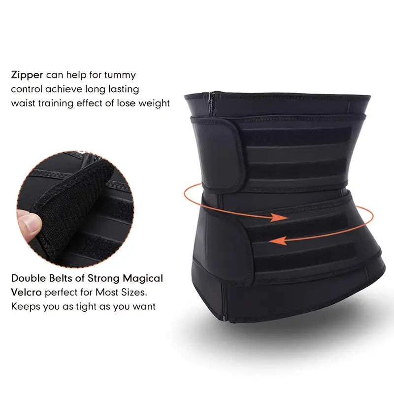 Breathable Neoprene Waist Trainer Trimmer Belt, Body Shapewear for Women, Order A Size Up