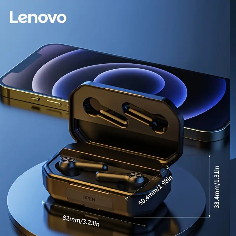 Lenovo Original Lenovo LP3 Pro Wireless BT Earphones, Digital Display Low Power Consumption Waterproof Noise Reduction HD Sound