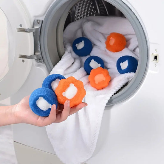 3pcs Pet Hair Remover for Laundry, Dryer Balls Reusable