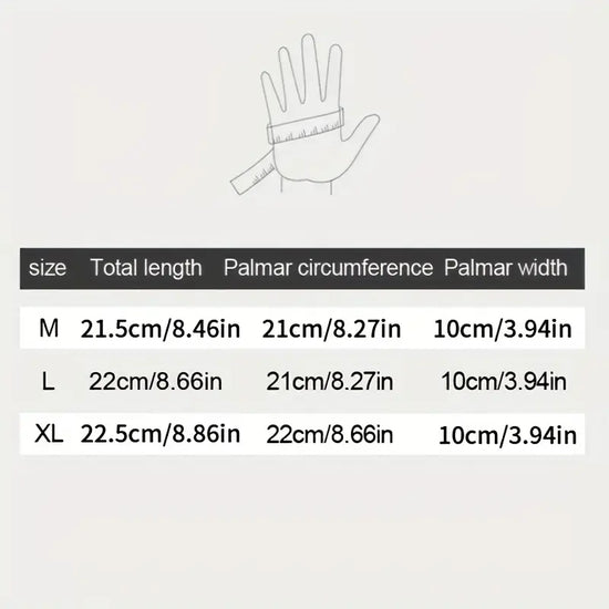 Windproof, Waterproof Warm Touch Screen Gloves Cycling Gloves for Women Men