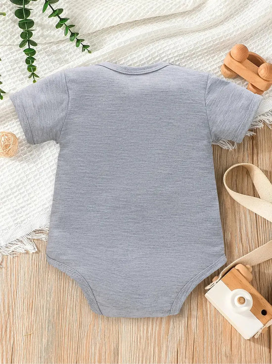 “Grandma You Gotta Come Get Me Your Daughter is Freaking Out” Infant Romper Letter Print Short Sleeve Round Neck Bodysuit for Baby Girls/Boys Toddler Clothes