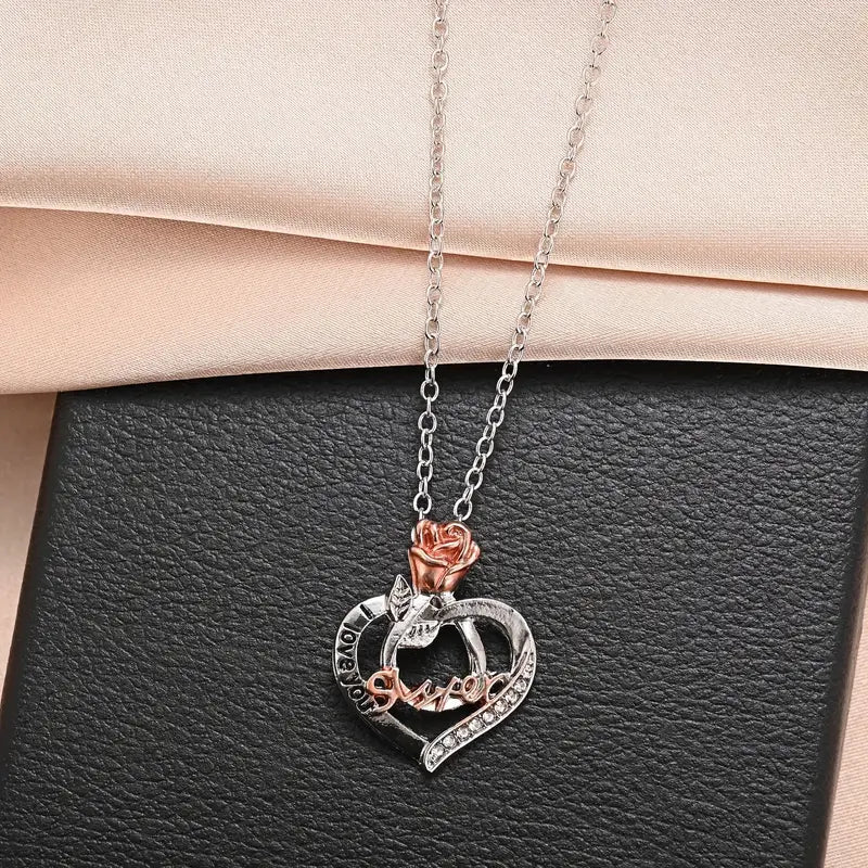 I LOVE YOU SISTER Necklace