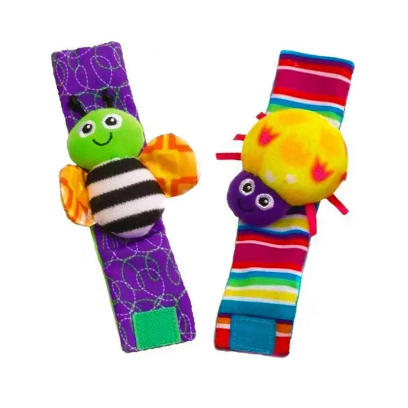 Baby Infant Rattle Socks & Wrist Toys, 3 To 12 Months Baby Girl/Boy Learning Toy