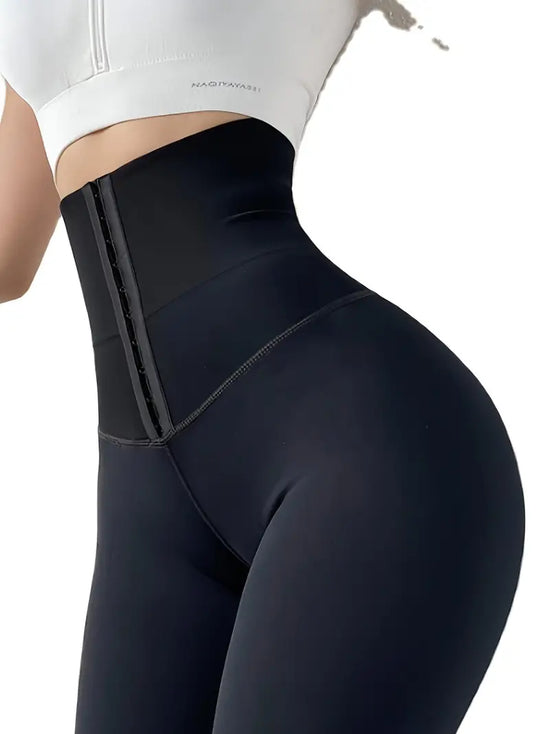 High Waist Skinny Fitness Solid Legging, Butt Lifting Tummy Control Se – Up  and Coming Emporium